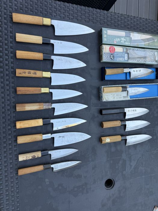 Cutite bucatarie, japoneze, otel carbon, sushi etc