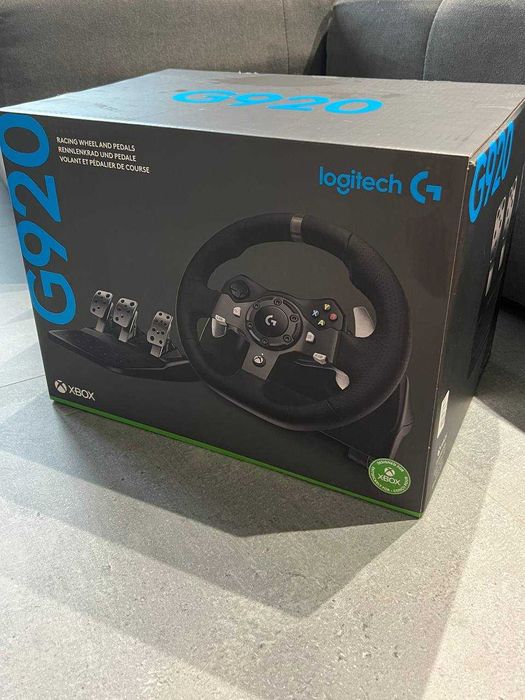 Геймърски волан Logitech G920