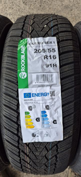 4 anvelope iarna noi Rockblade 205/55/16,dot 2025.Pretul este pe buc.