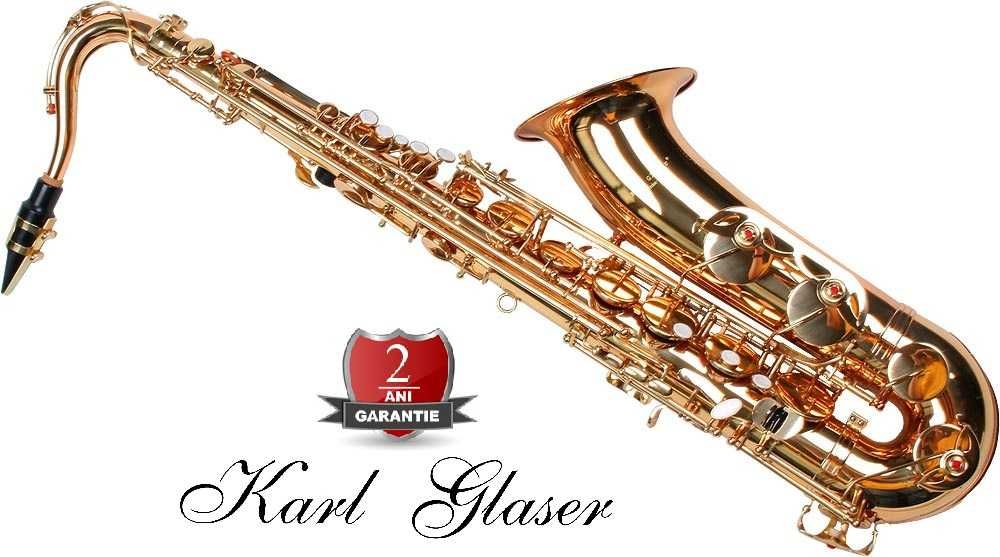 Tenor Saxofon AURIU curbat Nou Karl Glaser Sax Saxophone Si b Germania