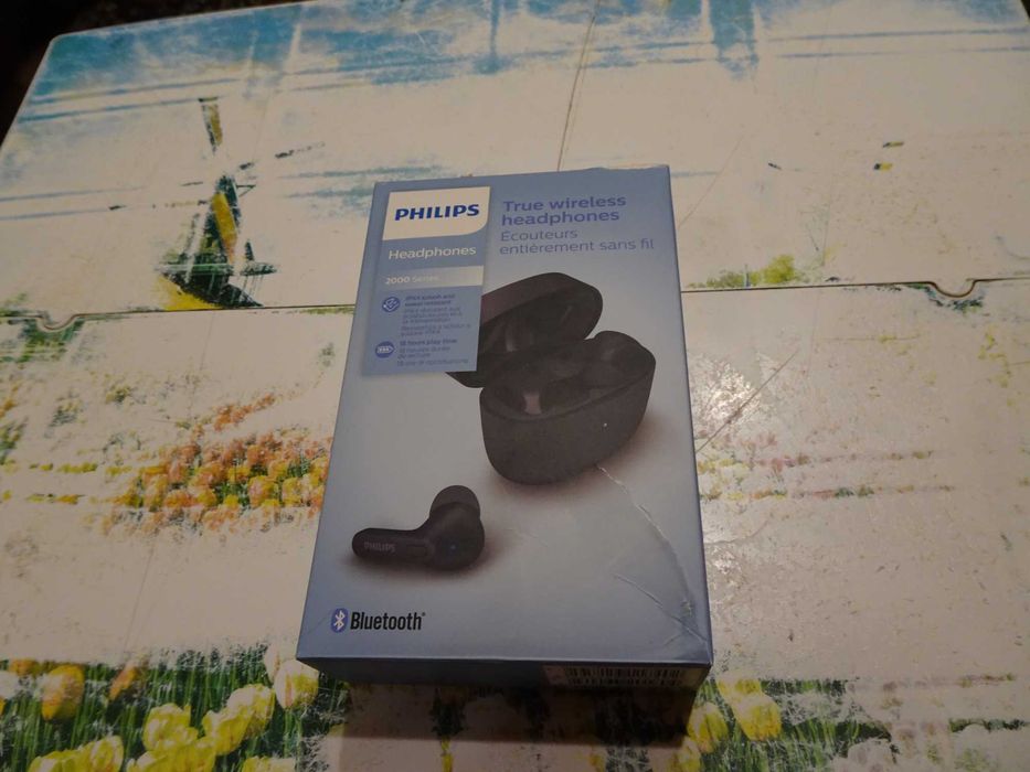 Безжични слушалки PHILIPS TAT2206BK/00, моля прочети описанието