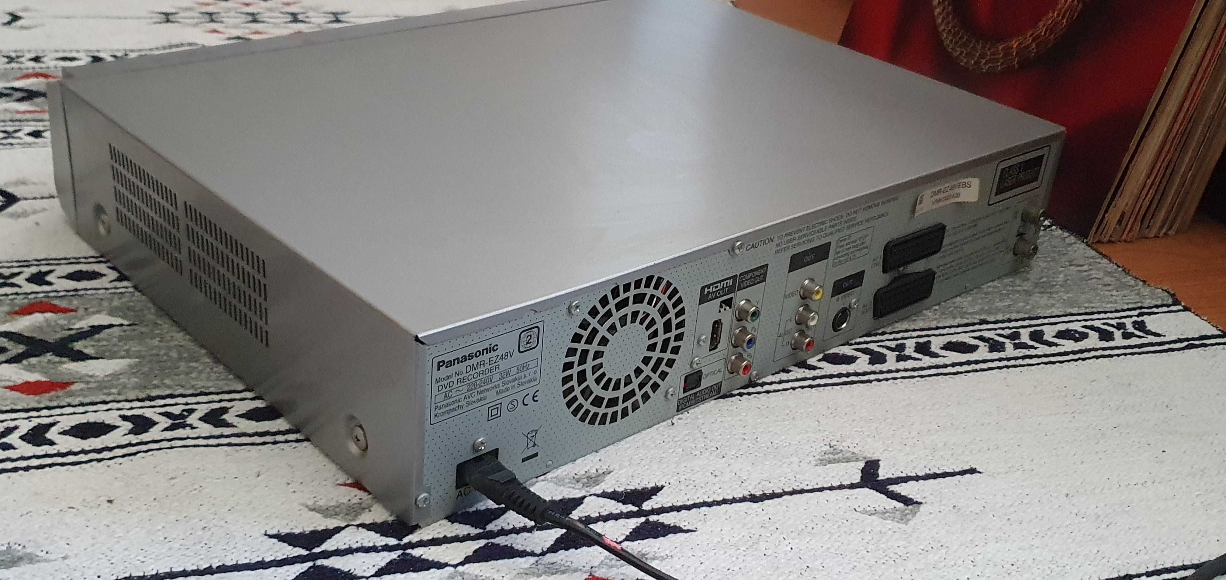 Panasonic DMR-EZ48V комбо двоен рекордер