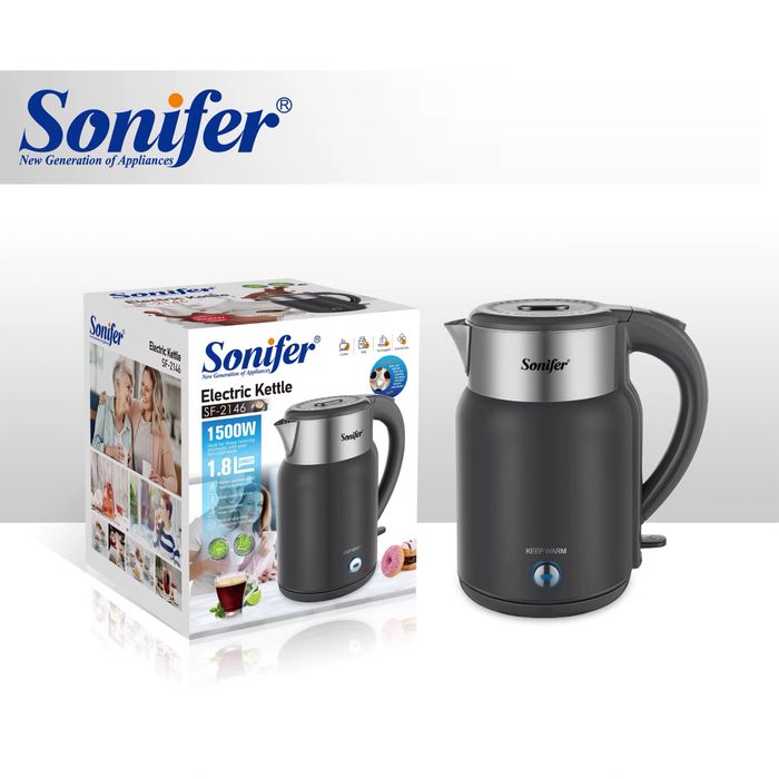 Доставка! Электрический чайник Sonifer SF-2146, 1,8 л