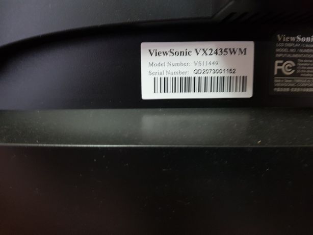 Монитор viewsonic vx2435wm