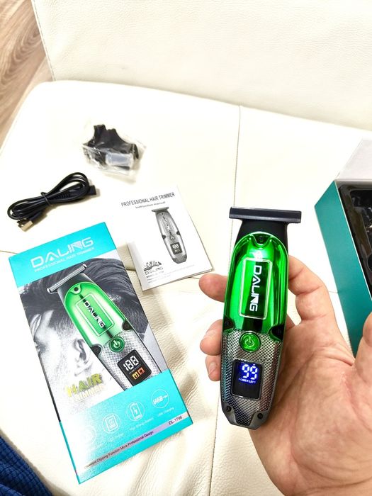 Mașina de tuns, ras, bărbierit, Contur barbă, Trimmer cu acumulator