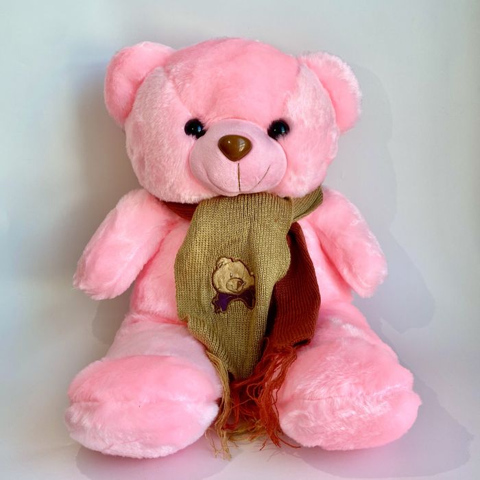 Мягкие игркшки розовый мишка