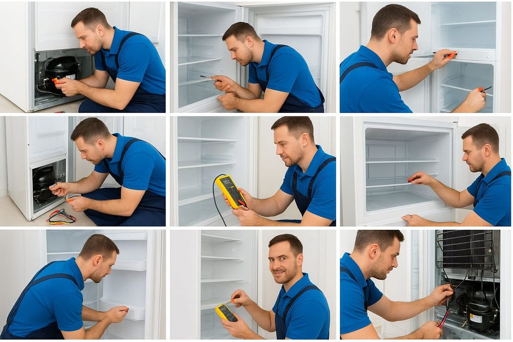 Ремонт холодильников морозилок срочно в Таразе заправка фреоном