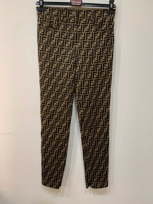 Pantaloni Fendi monograma