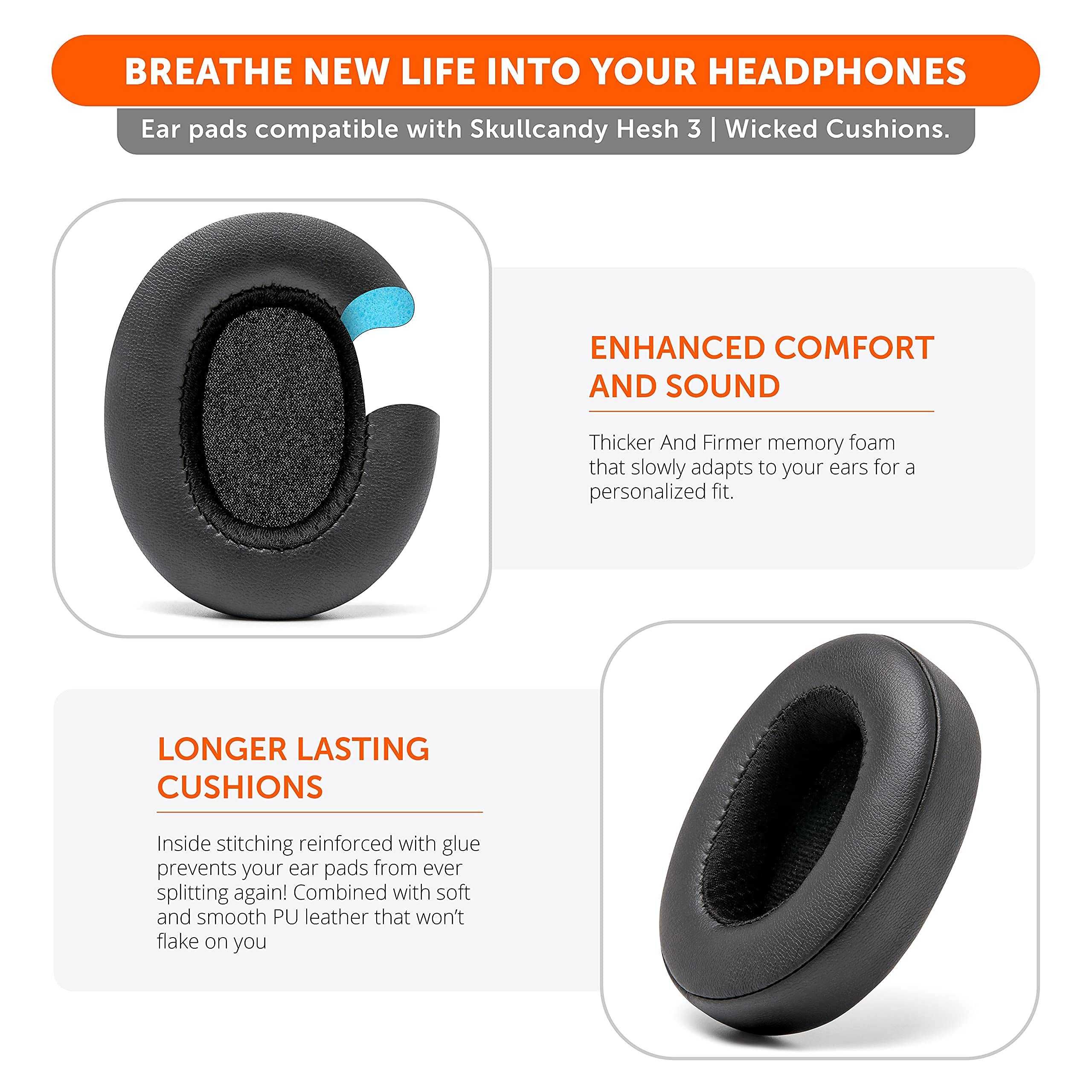 Set 2 bureti casti Skullcandy Crusher 3.0 / 2.0 EVO ANC Hesh 3 Venue