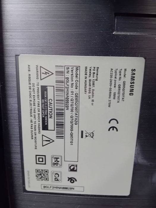 Телевизор Samsung Smart 8K 65 инча