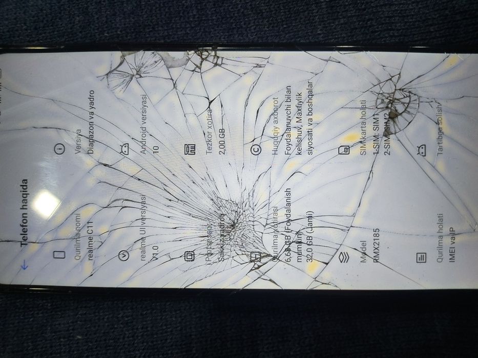 Realme c11 32gb  Arzon tarxda