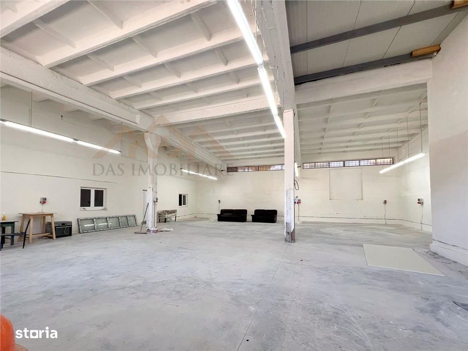 Hala industriala 750 mp cu 3 ari teren, str. Vasile Lucaciu