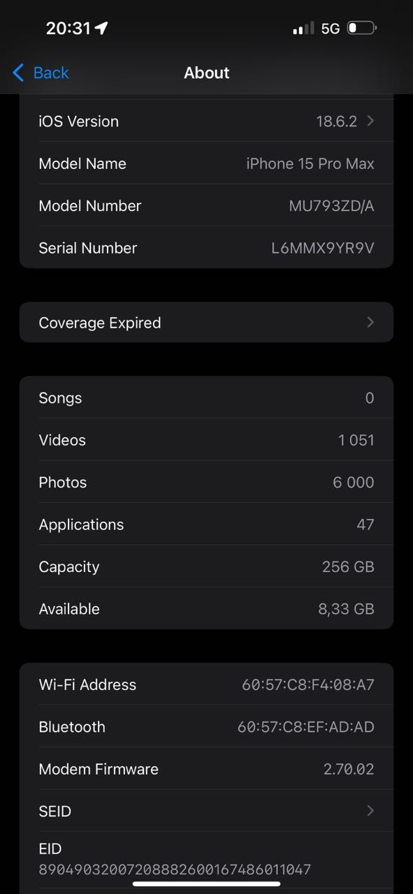 iPhone 15 pro max