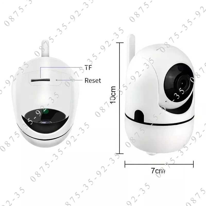 YCC365 5MP WiFi IP КАМЕРА БЕБЕФОН. Нощно виждане, детекция на движение