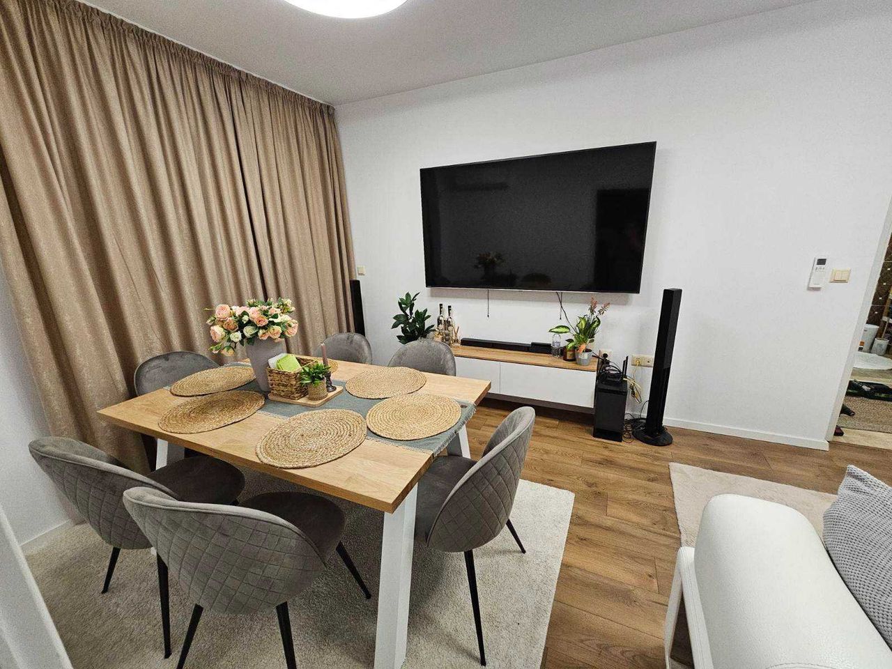 Дава се под наем Двустаен апартамент в Несебър - 65 кв.м за 408 € - Снимка #1