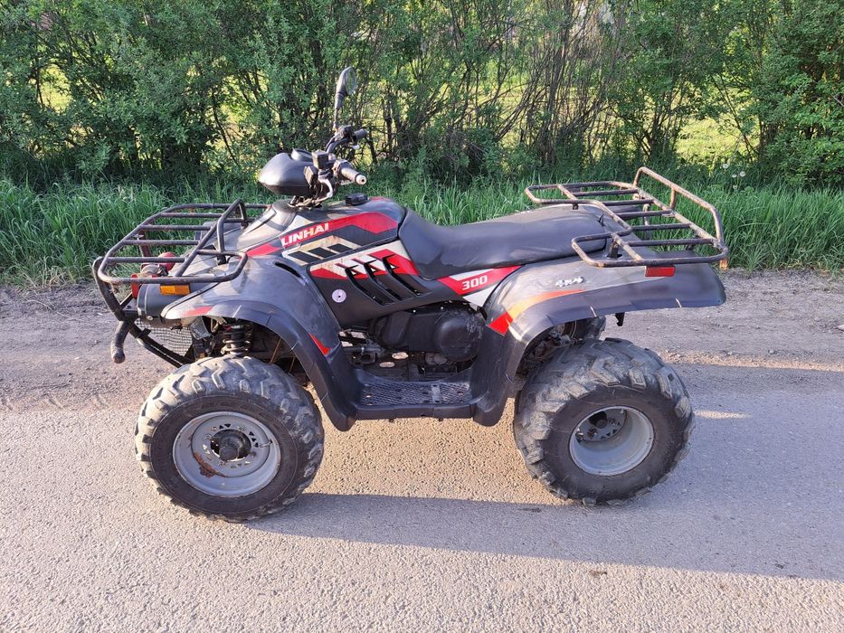 Vând atv linhai worker de 300cm 4x4
