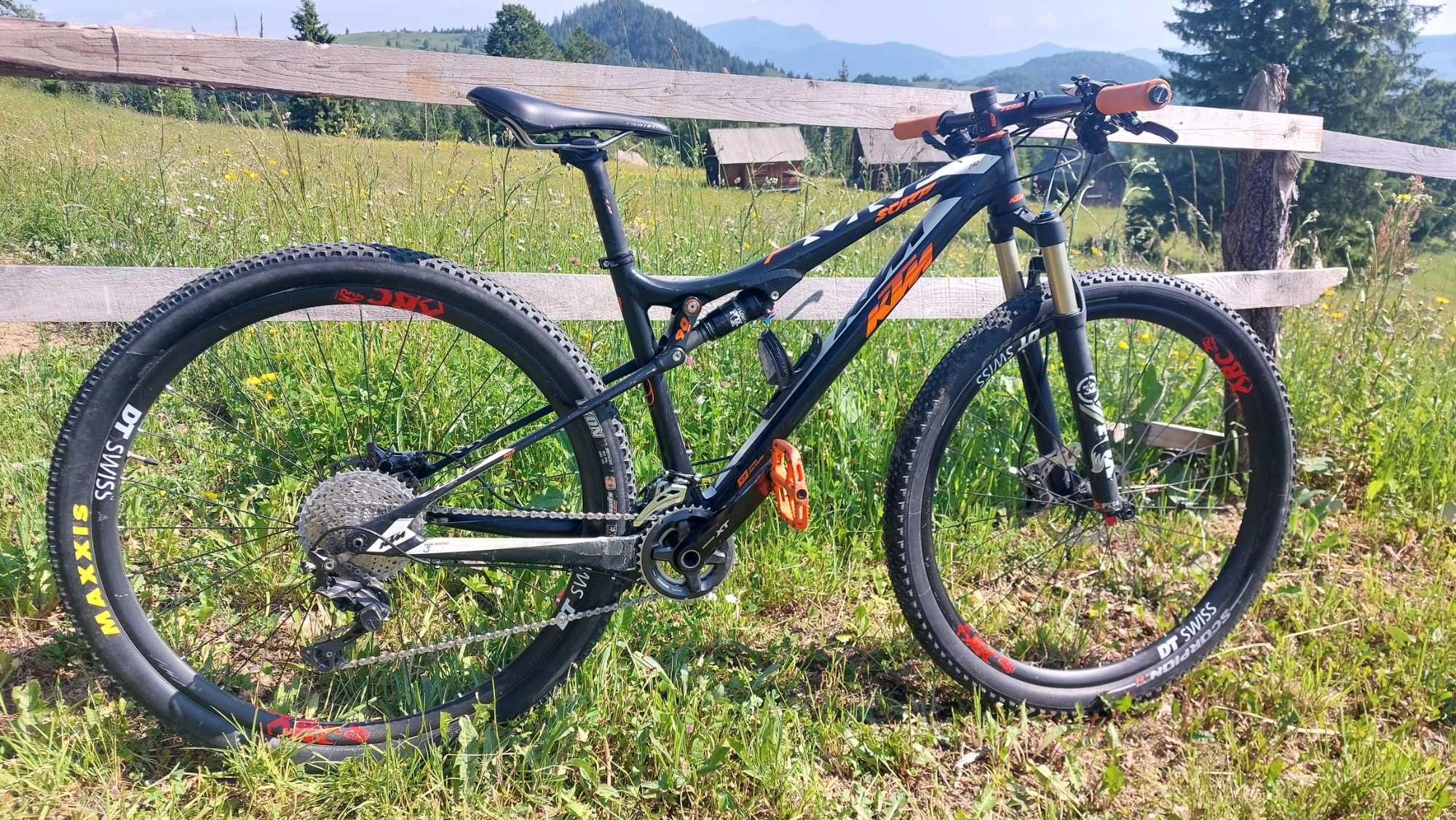 Bicicleta full-suspension KTM Scarp 292 (model 2017) 29" cadru M