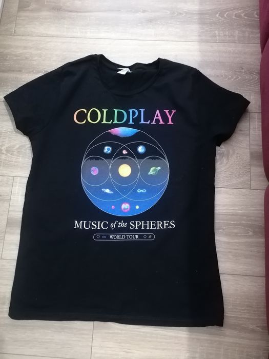 Tricou cu imprimeu Coldplay de dama