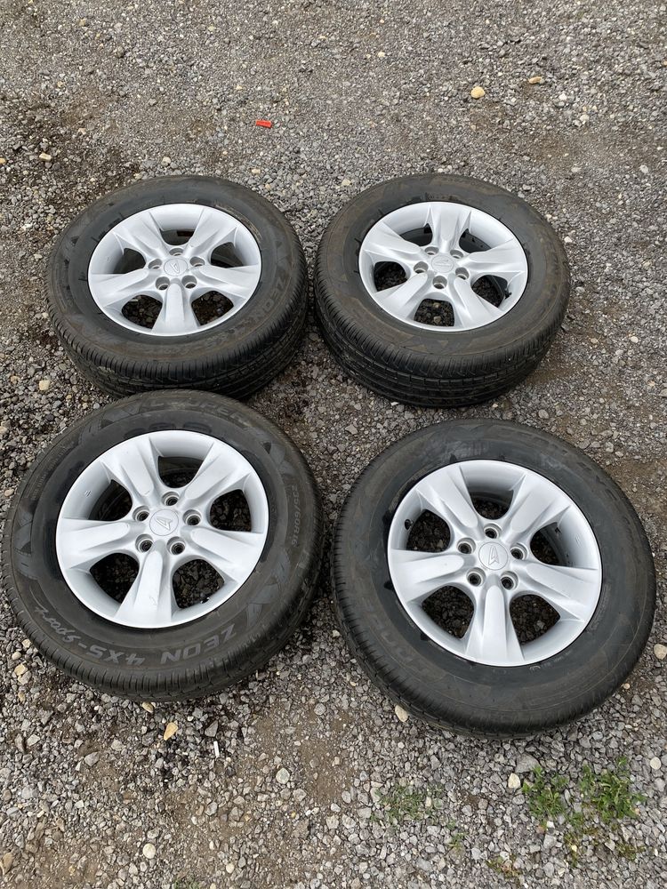 Jante aliaj 5x114,3 daihatau terios hyundai toyota anvelope 235 60 16