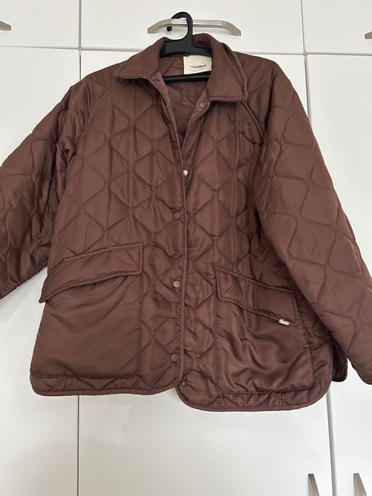 Кафяво леко ватирано яке