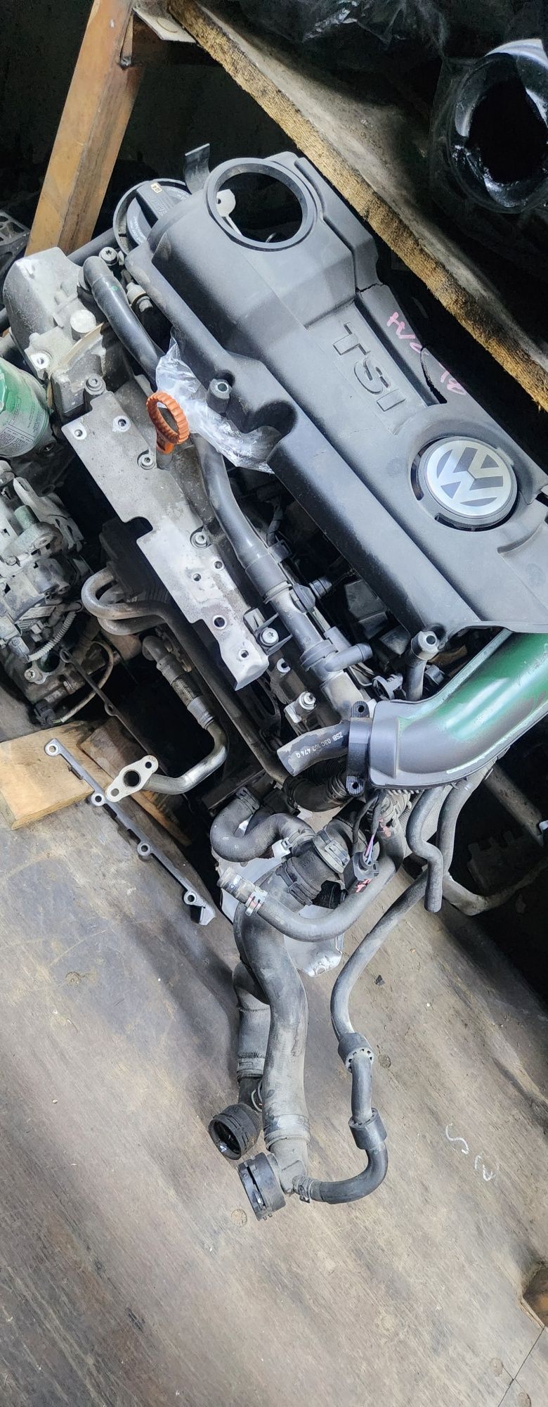 Двигатель Tiguan 1.4 turbo CAX