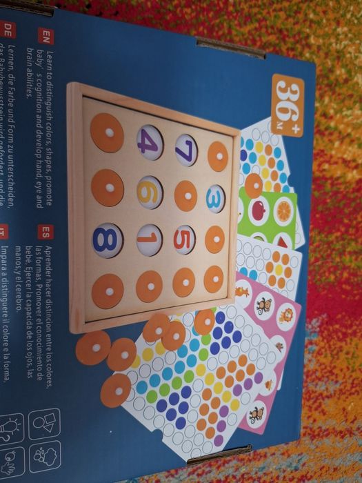 Joc din lemn pentru memorie