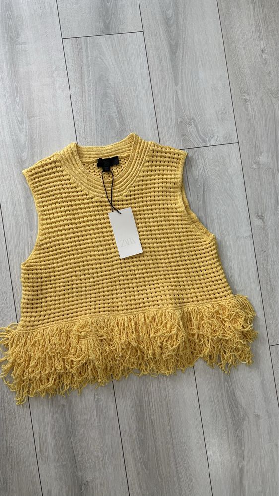 Zara красив дамски потник с ресни
