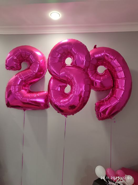 Продам шары цифры