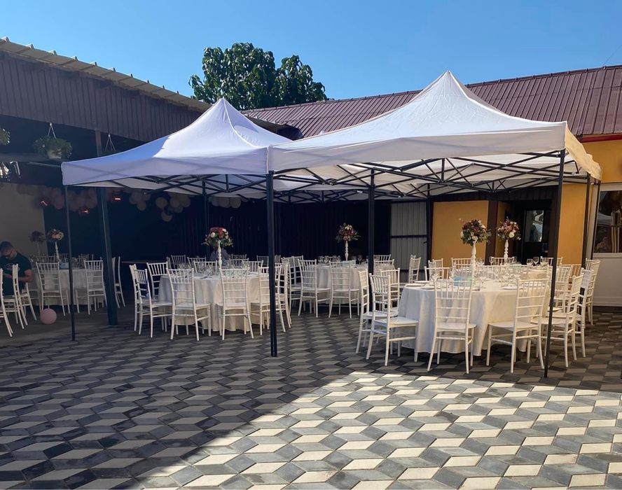 Inchiriem Corturi, Pavilioane, Mese, Scaune, Aranjamente Florale