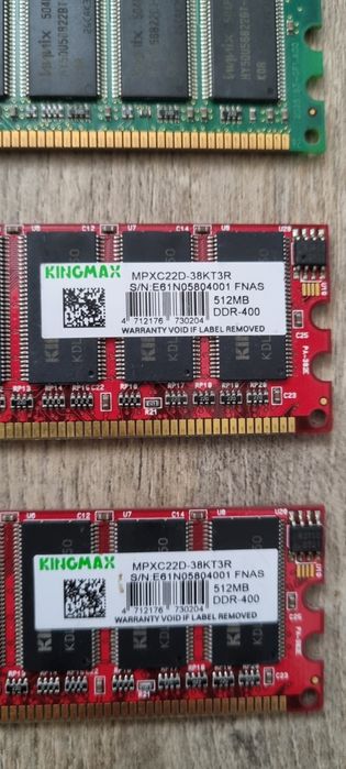 RAM PC DDR 512Gb / DDR1 1Gb