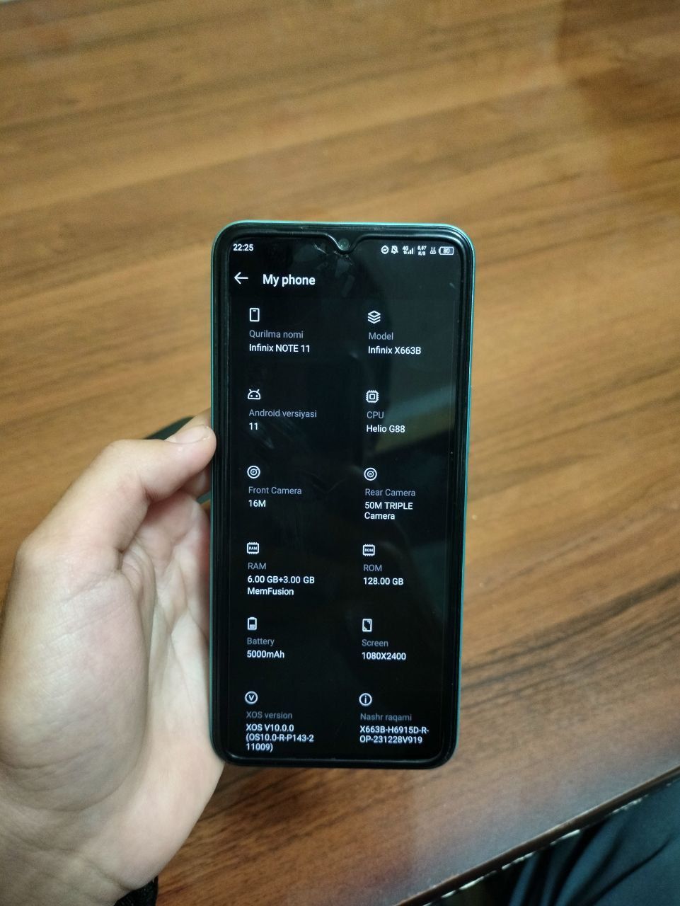 Infinix note 1 1