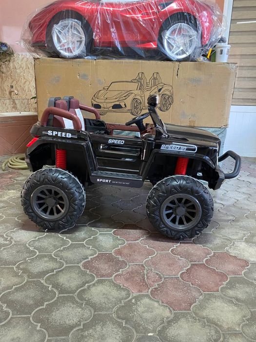 Katta bolalar mashinasi 24V ikki o’rinlik детская машина с пультом 4х4