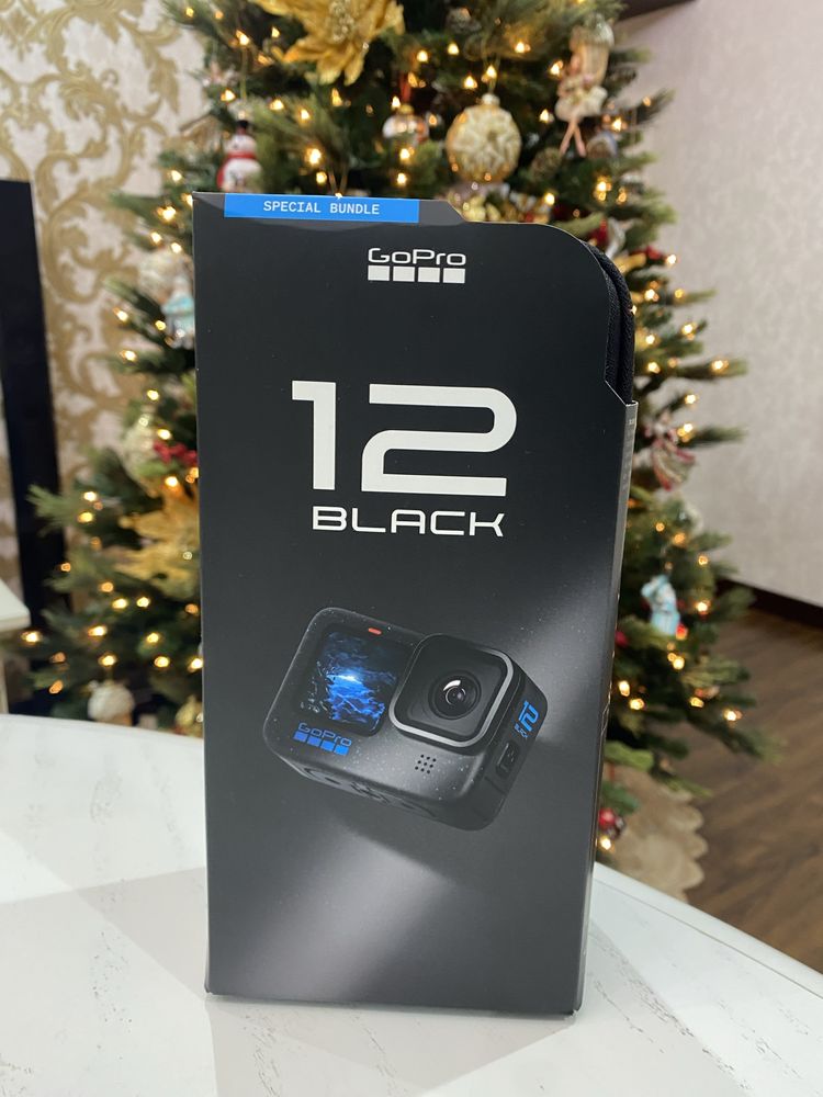 Новая камера GOPRO HERO12 Black с аксессуарами