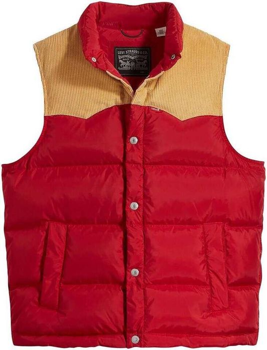 Пухен елек Levi's Western Super Puffer Vest - M