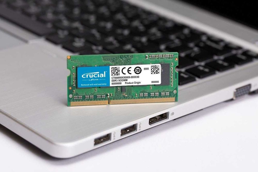 Memorie Crucial DDR3L, 1600 MT/s, PC3L-12800, SODIMM, 204-pin