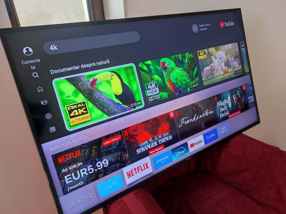 TV Smart 4k Samsung 125cm !  Impecabil !