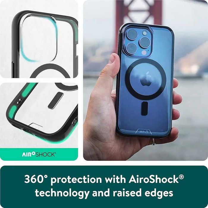 Husa Mous pentru iPhone 14 Pro Max Compatibila MagSafe Clear