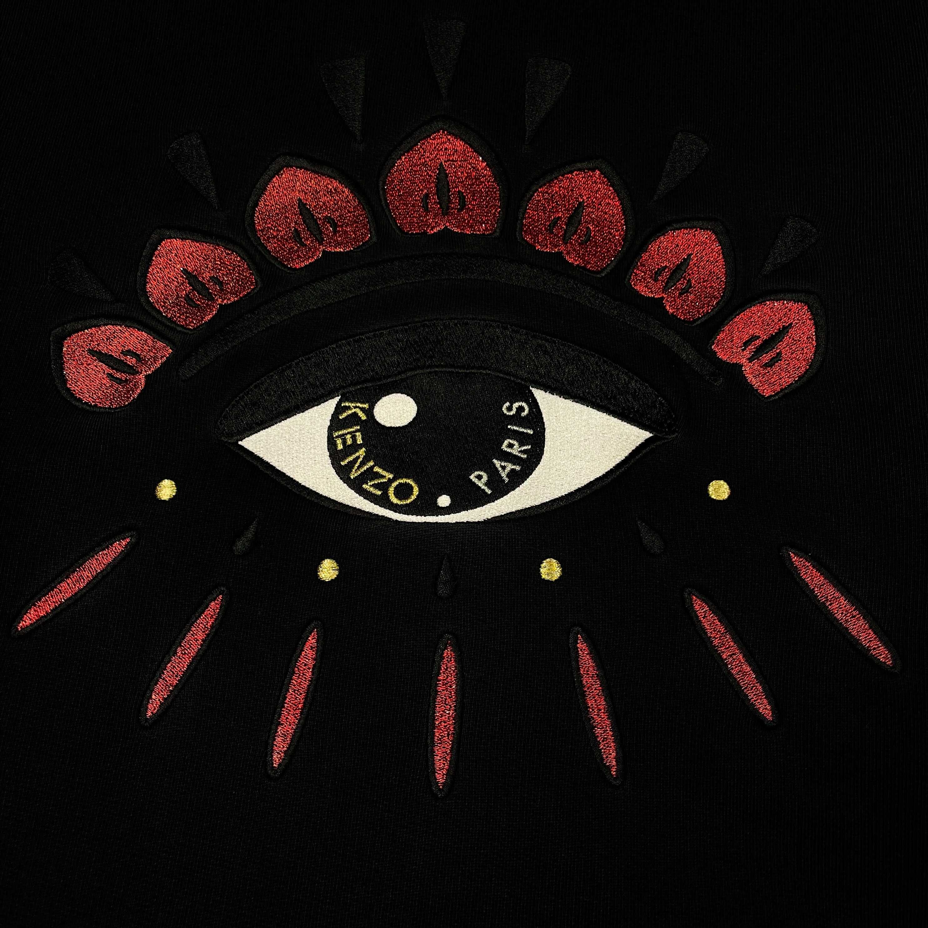 Мъжка блуза Kenzo Paris Eye Embroidery Graphic Sweatshirt
