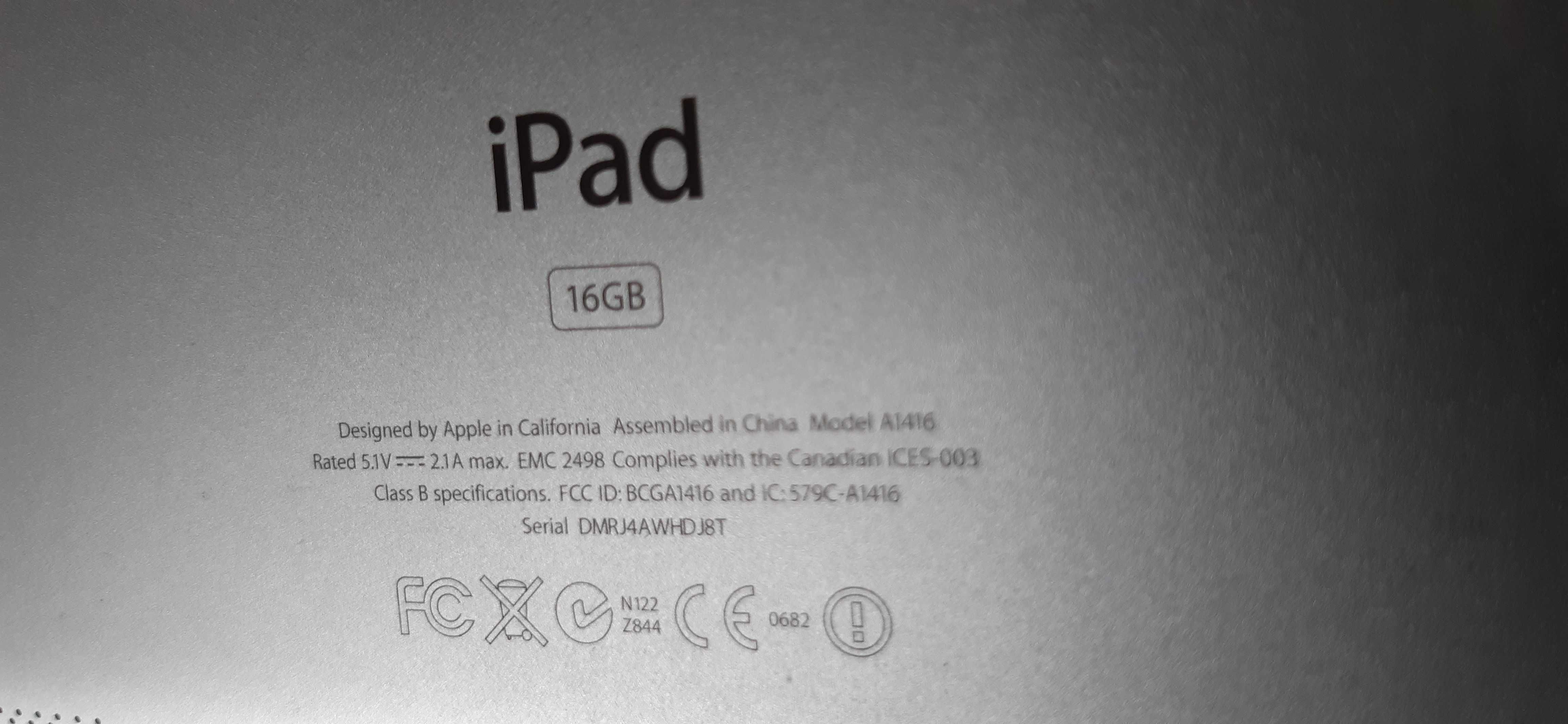 Apple iPad 3 16GB WiFi А1416 Ударен (Счупен) за части