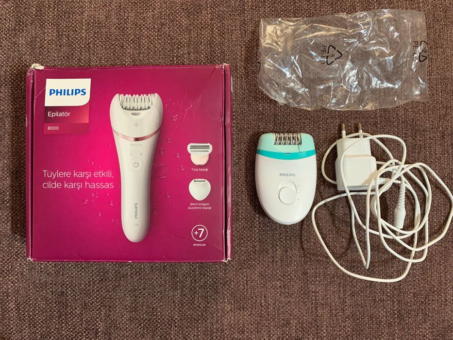 Два эпилятора Philips