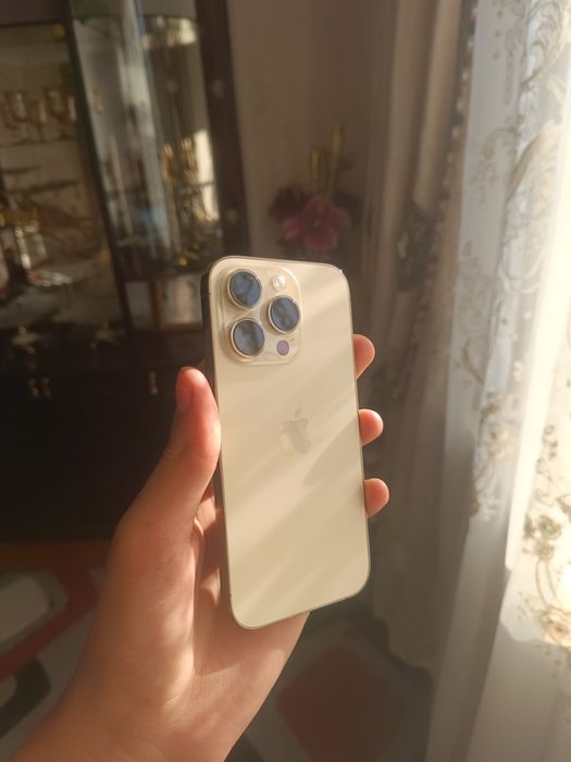 iPhone 14 Pro • Gold • 256 GB • 88% АКБ • 2 ФИЗИЧЕСКИЕ SIM
