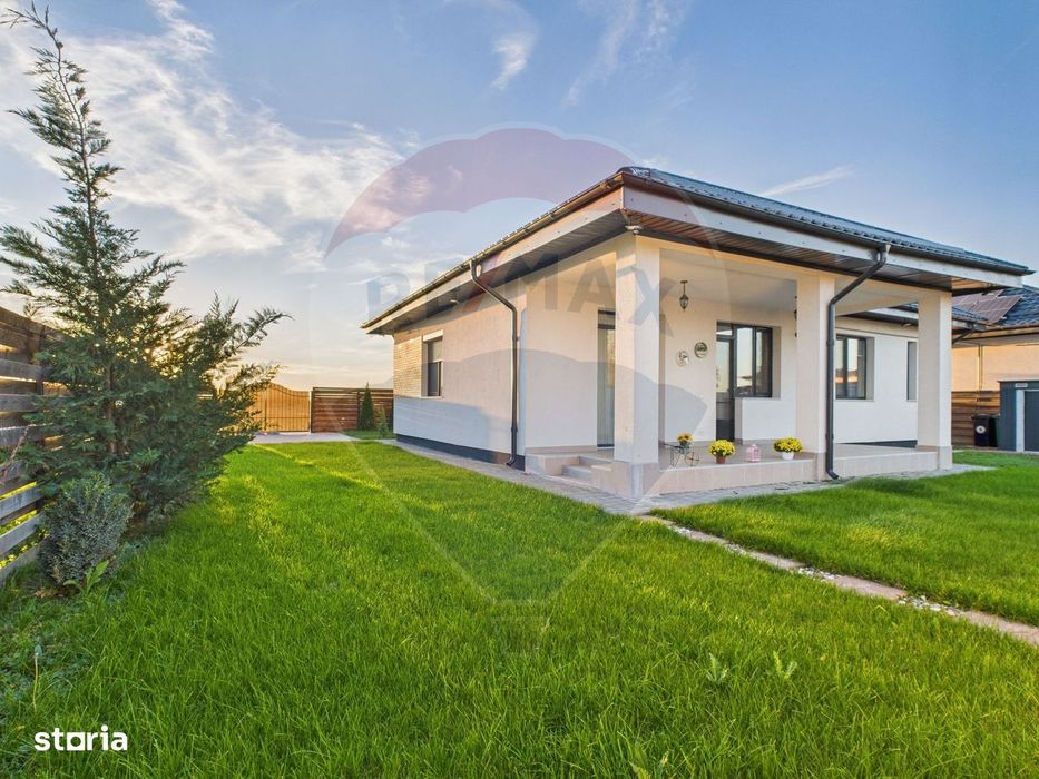 Vilă de vânzare cu 4 camere, frumos mobilata si 500mp teren, Corbeanca