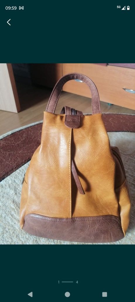 Rucsac dama în 2 nuante