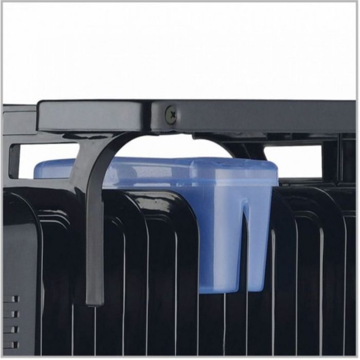 Радиатор, 2500W,13 ребра,3 степени,Поставка за дрехи,Регулируем термос