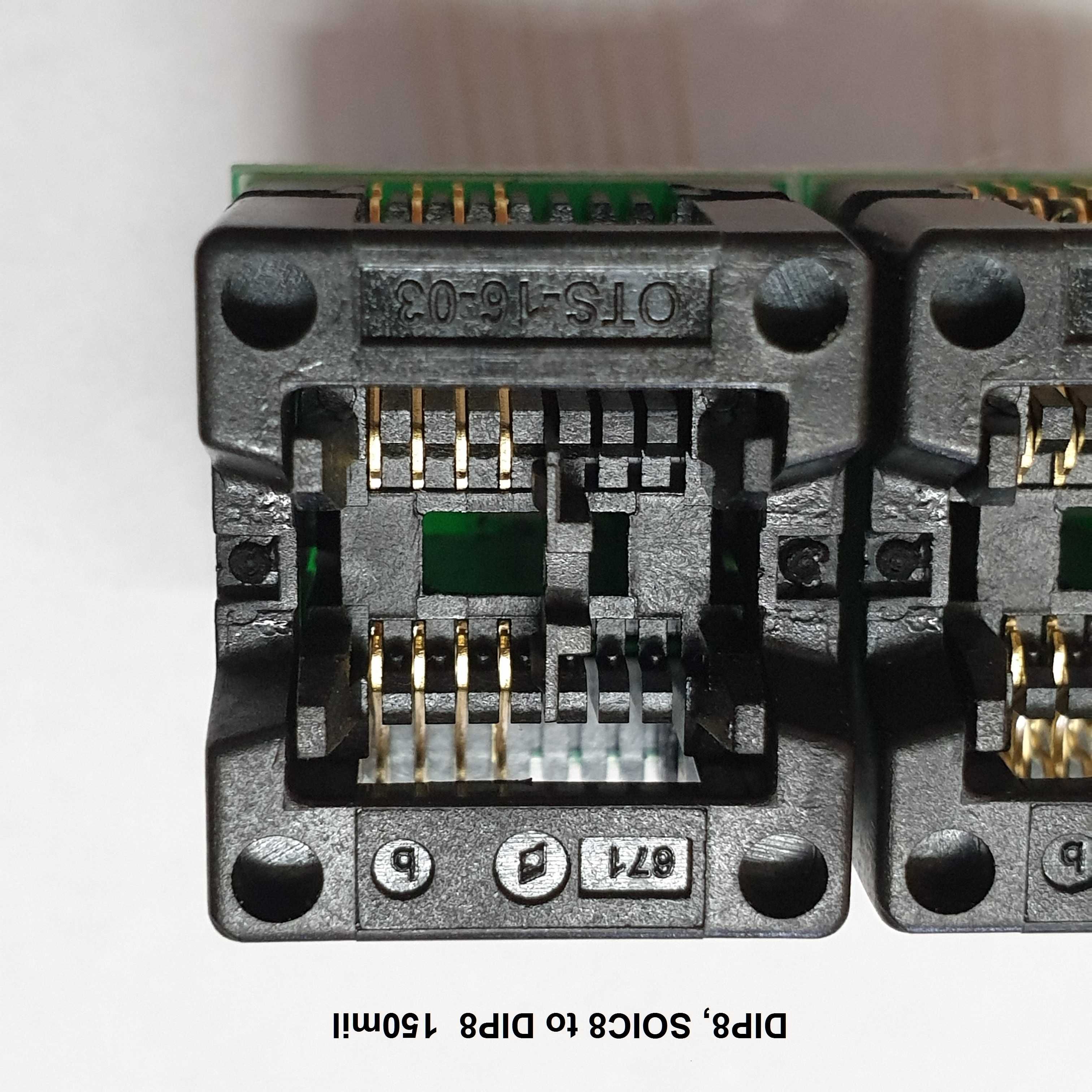 Програматор CH341A, Test Clip SOP SOIC -DIP, Pogo Pin P75