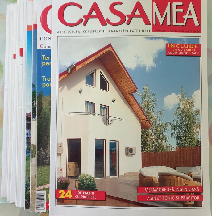 Reviste proiecte arhitectură, construcții și amenajări