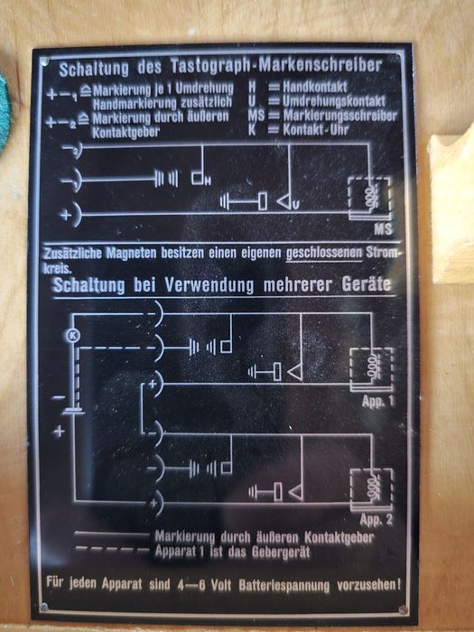 Tastograf,Aparat măsurat vibratii
