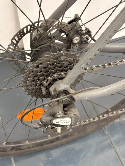 Bicicleta Elops Speed 900 - Shimano Altus, frane pe disc, 8 -A-