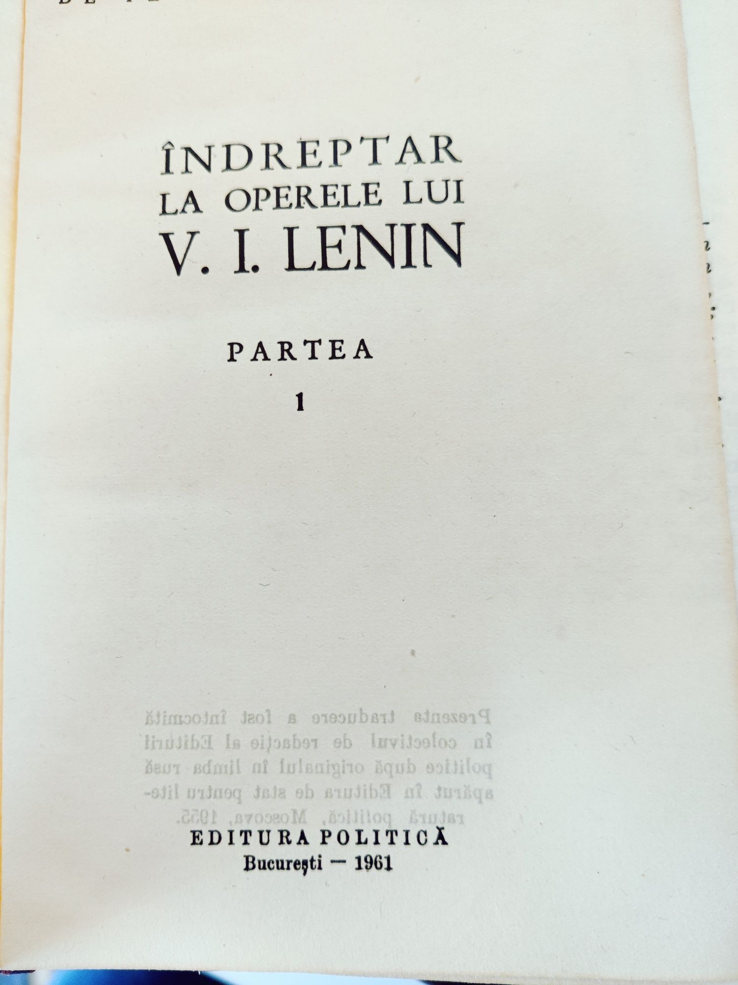 Colecția carti:Operele lui LENIN