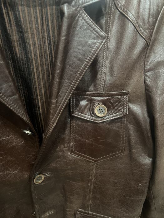 Geaca de barbati din piele naturala
